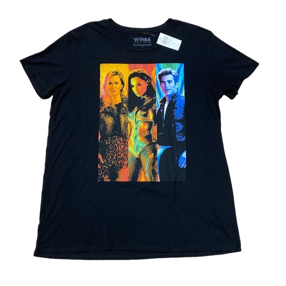 DC Comics Wonder Woman 1984 Boyfriend Fit Juniors T Shirt Size Extra Large - Picture 1 of 13